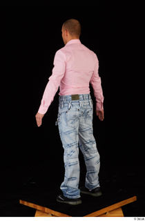 George Lee blue jeans pink shirt standing whole body 0004.jpg